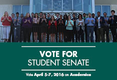 Vote for Student Senate