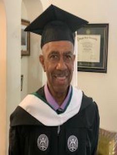 Fred Daniels receives Master of Arts in Africology and African American Studies