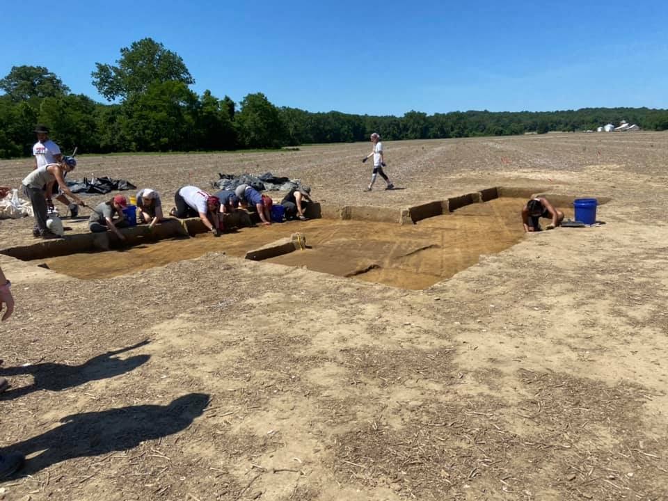 Undergraduates Participate on NSF-funded Archaeology Project in Maryland