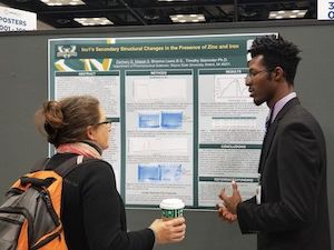 Zachary Mason presents Friedreich's Ataxia research at national STEM conference