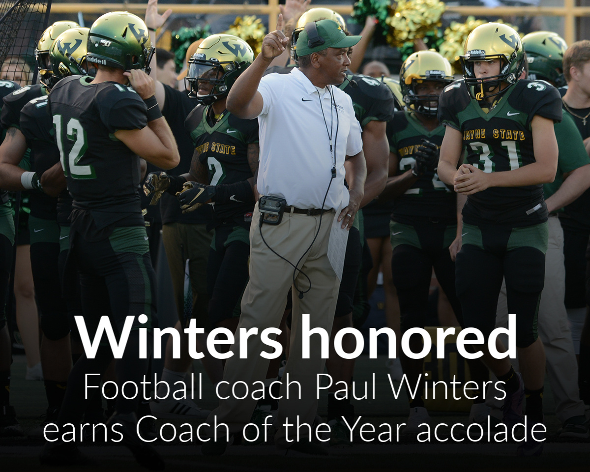 Paul Winters named GLIAC Coach of the Year