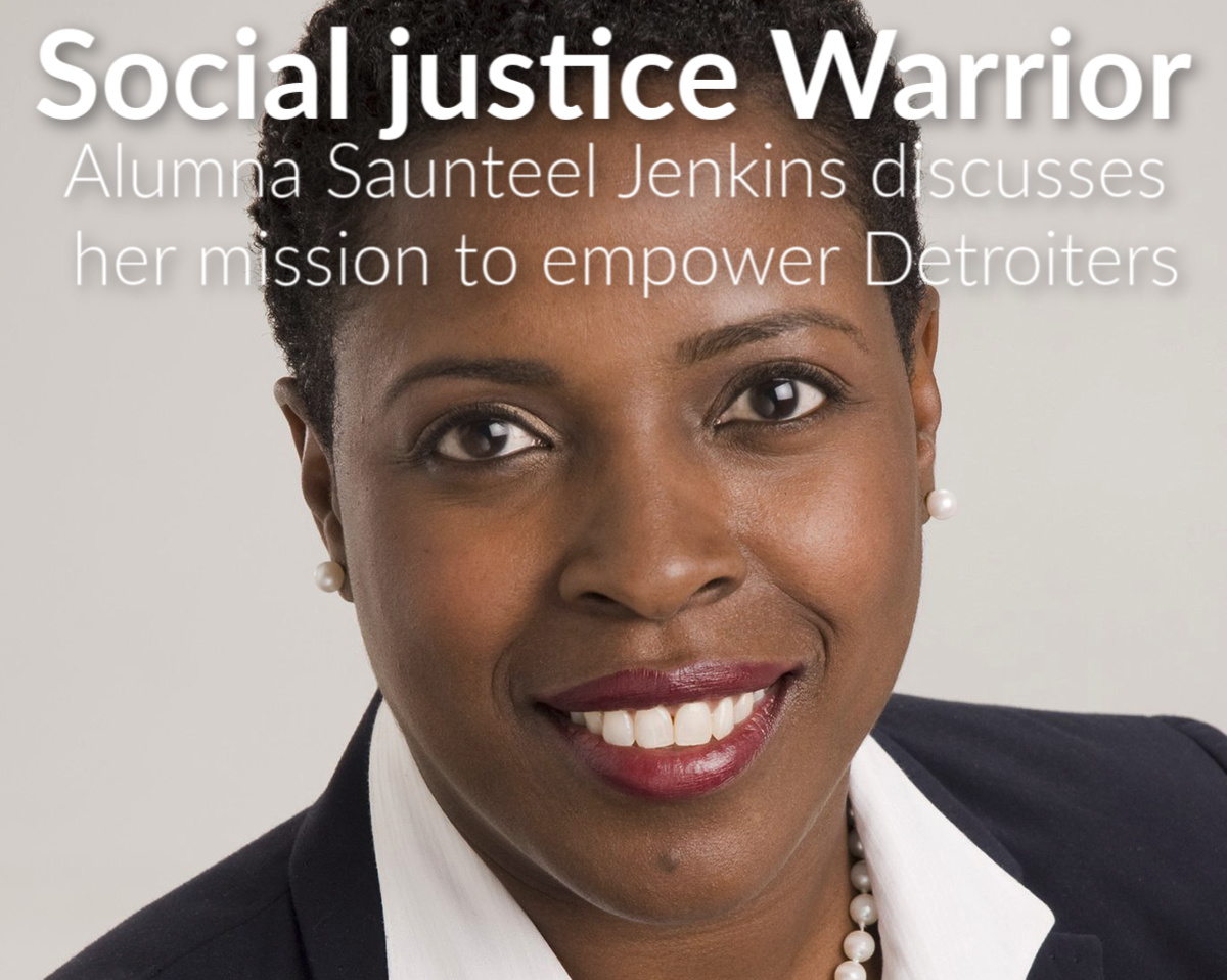 Social justice Warrior Saunteel Jenkins finds her passion as a social worker advocating for the Detroit community