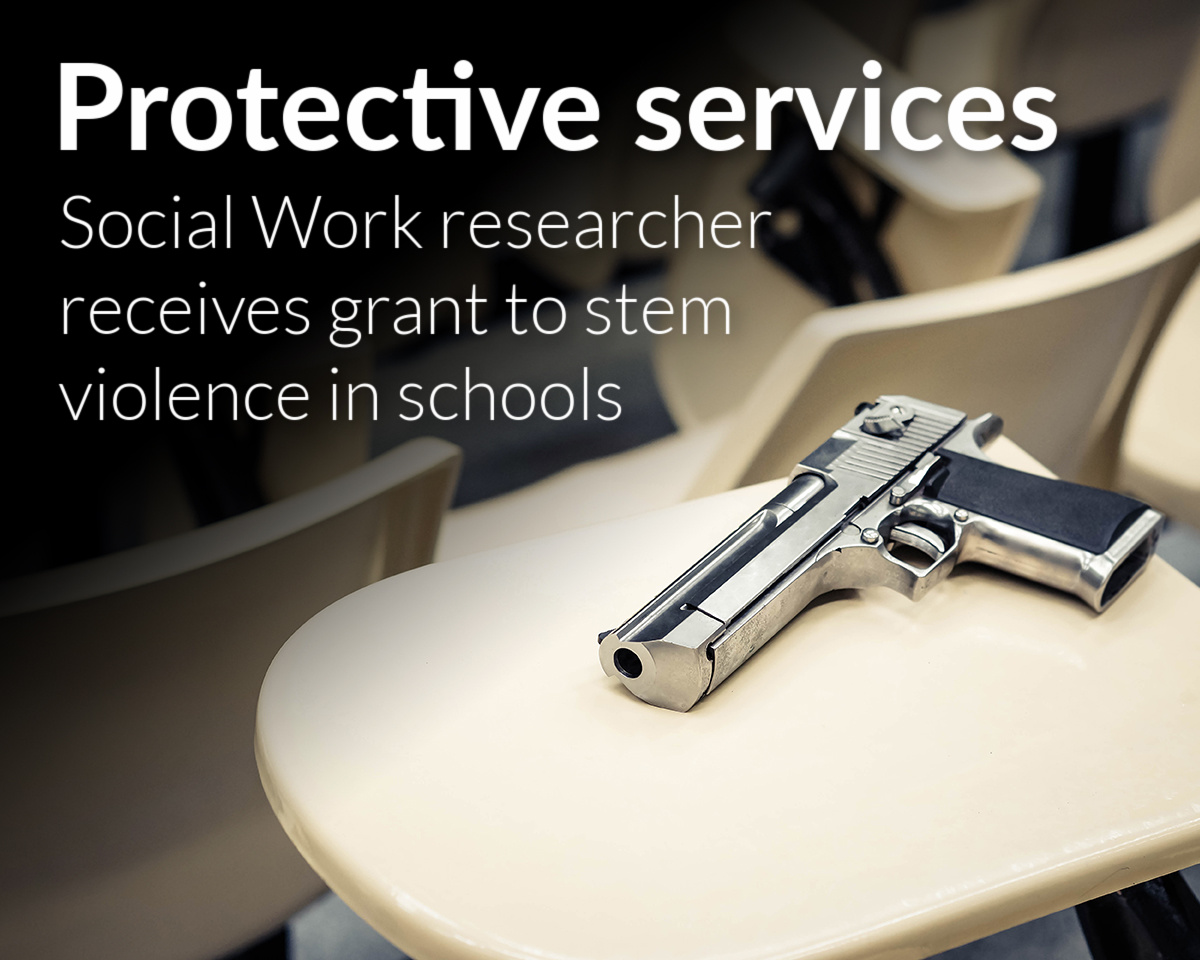 Social work researcher receives funding to decrease and prevent violence in MI schools