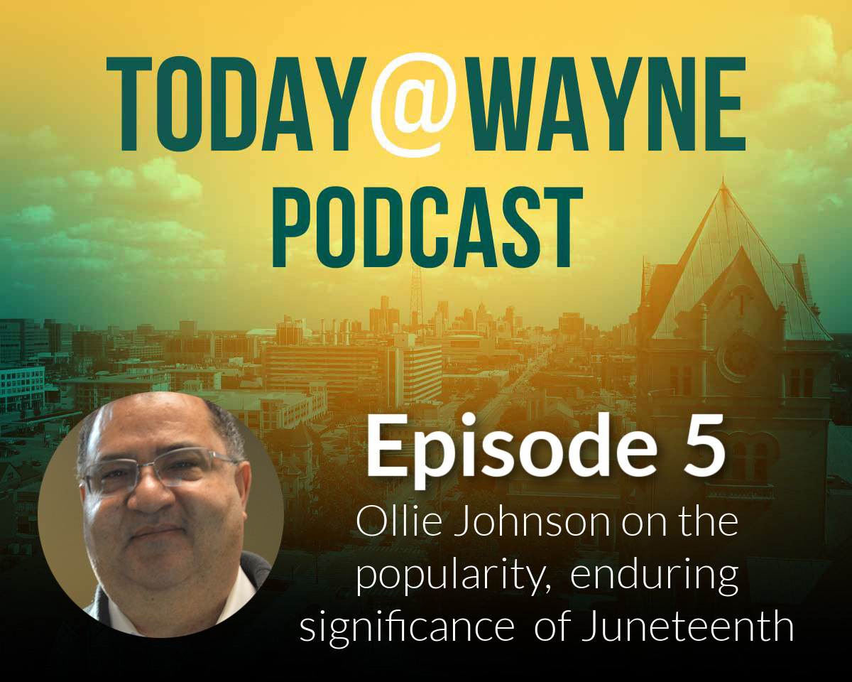 The Today@Wayne Podcast, ep. 5: Ollie Johnson 