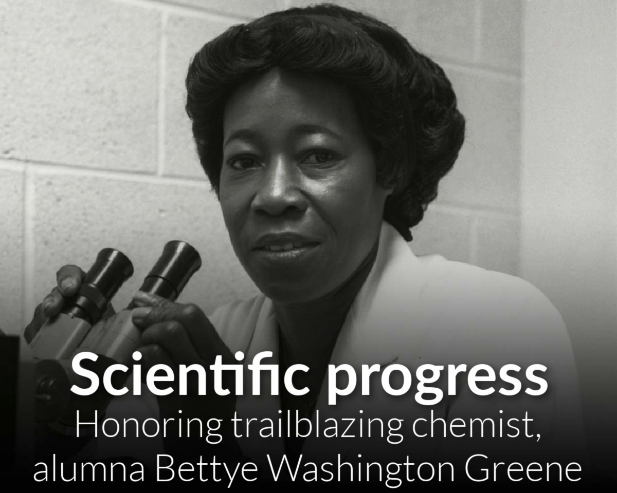 Bettye Washington Greene’s legacy lives on through lecture series