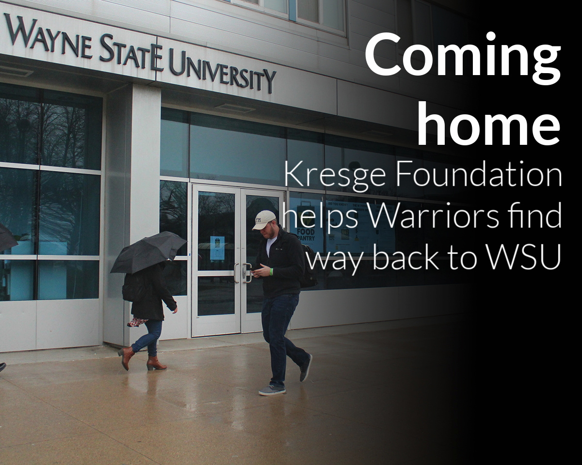 The Kresge Foundation helps Warriors find their way back to WSU