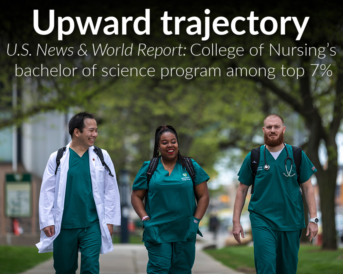 College of Nursing’s bachelor of science program ranked in the top 7% by U.S. News & World Report
