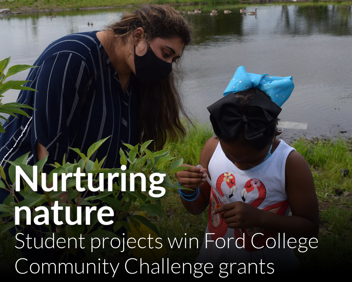 Four student projects win Ford College Community Challenge grants