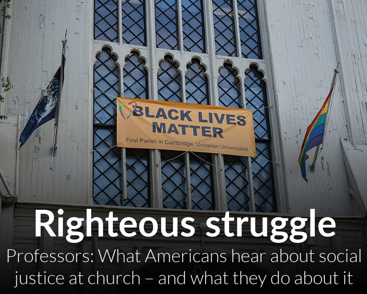  What Americans hear about social justice at church – and what they do about it