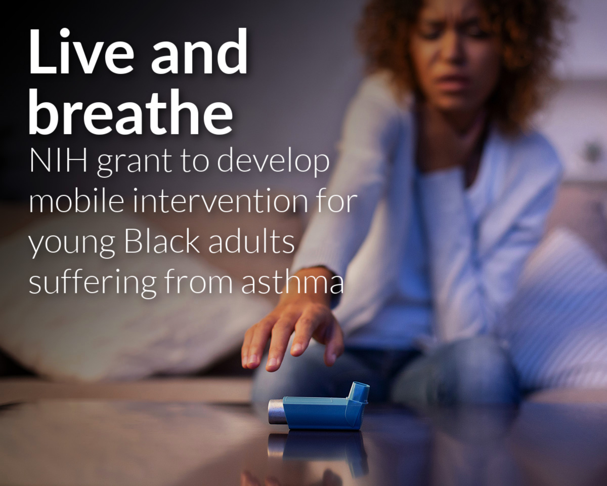 Dr. MacDonell secures NIH grant to develop mobile intervention for young Black adults with asthma