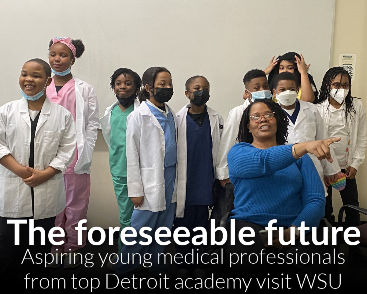Bates Academy's future health care professionals visit School of Medicine