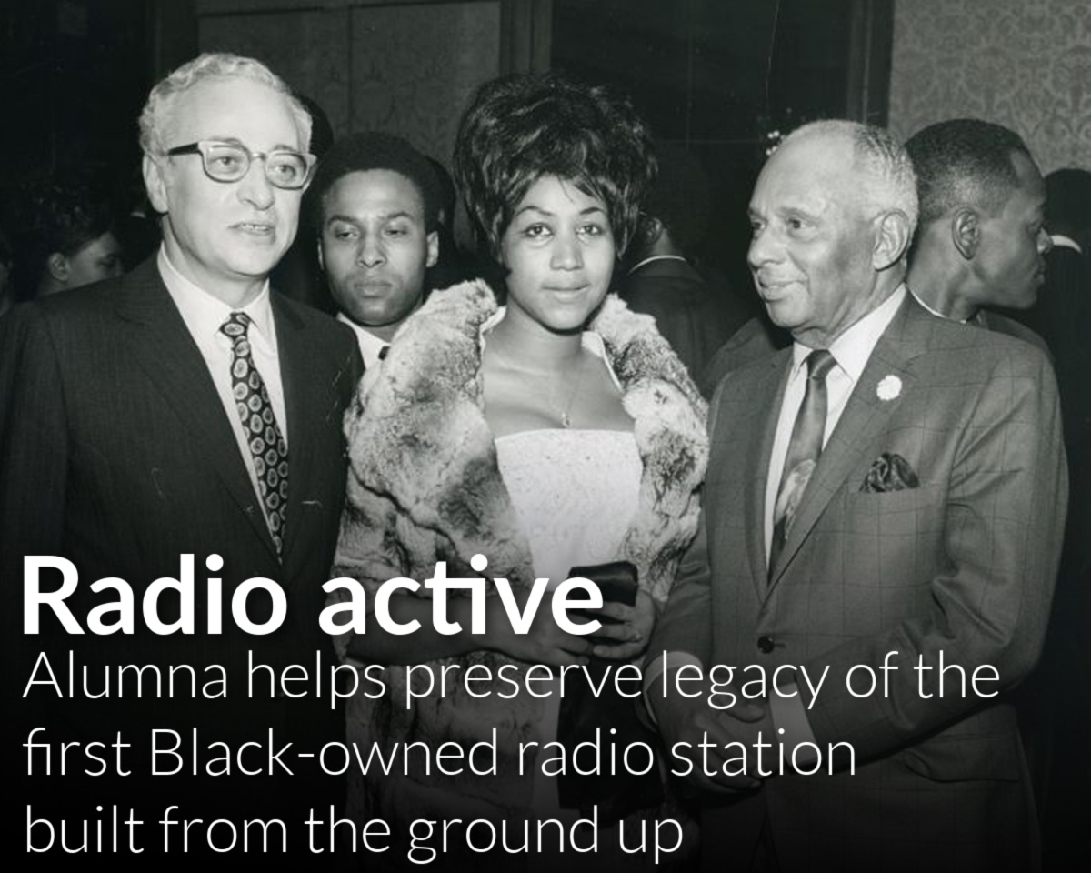 Q&A with alum Allison Salcido — Preserving the legacy of the first Black-owned radio station built from the ground up