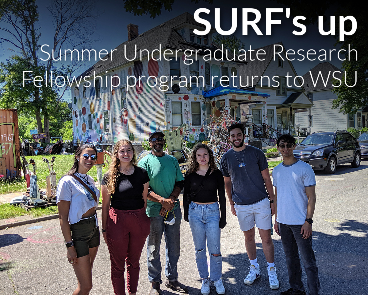 Summer Undergraduate Research Fellowship program returns to WSU Applebaum