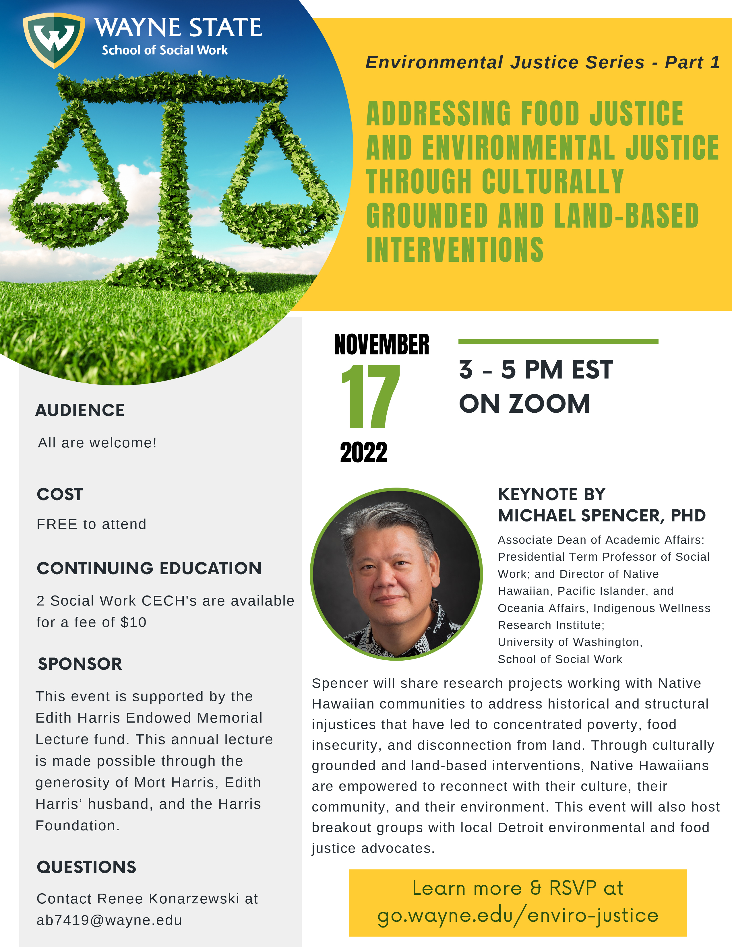Addressing Food Justice and Environmental Justice through Culturally Grounded and Land-Based Interventions