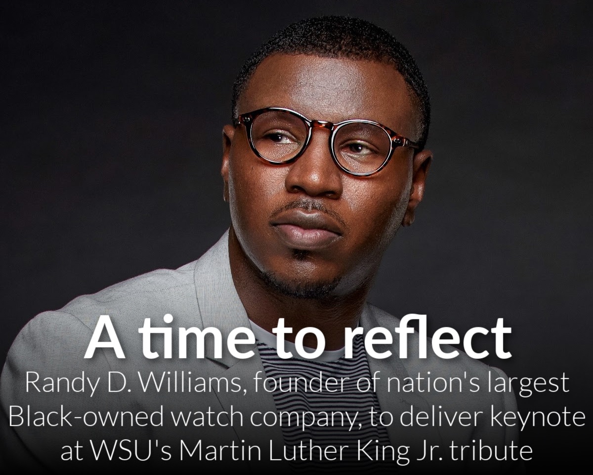 Randy D. Williams to deliver keynote speech as part of WSU's MLK celebration