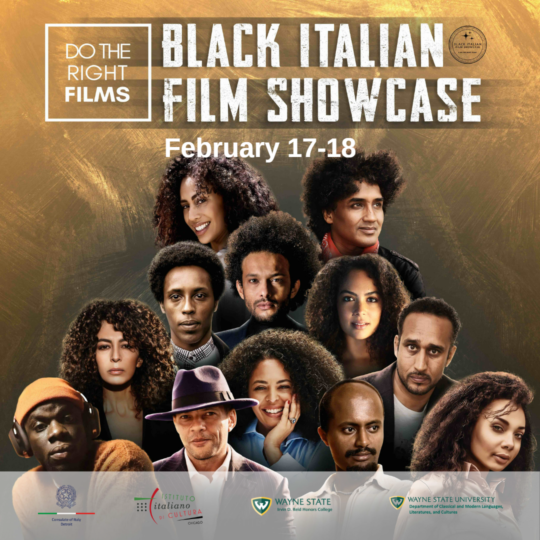 The Consulate of Italy in Detroit, the Italian Cultural Institute of Chicago, WSU present Black Italian Film Showcase to celebrate Black History Month