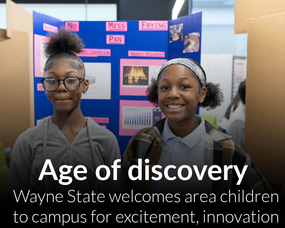 Wayne State welcomes area children to campus for excitement, innovation