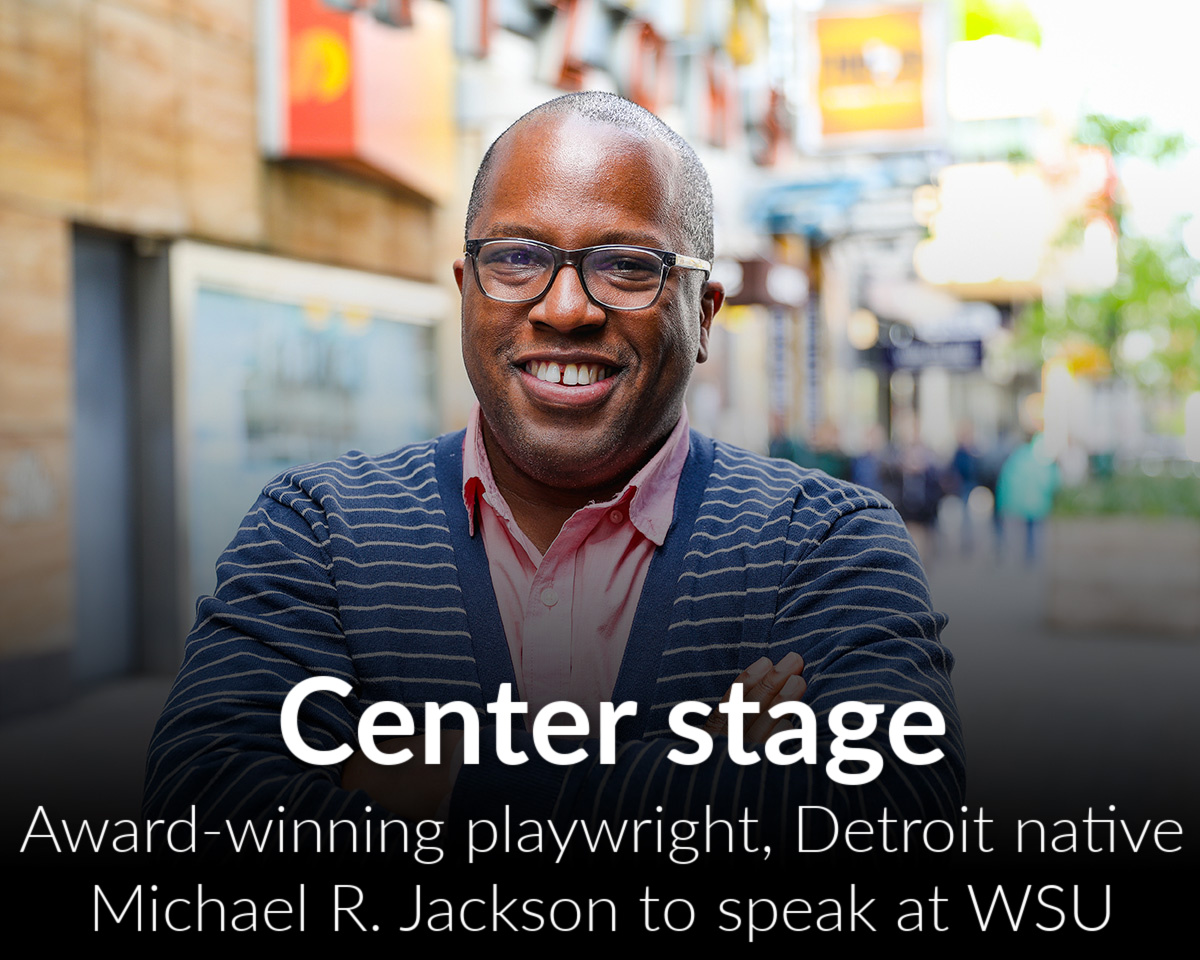 Playwright Michael R. Jackson – Winner of Pulitzer Prize and Tony Award – to Speak at Annual Arthur L. Johnson Urban Perspectives Series at Wayne State University on April 18