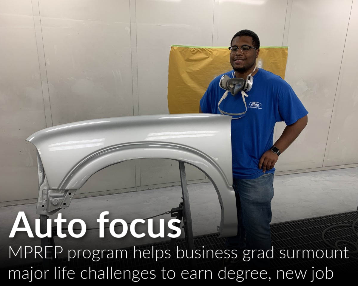Business grad overcomes challenges