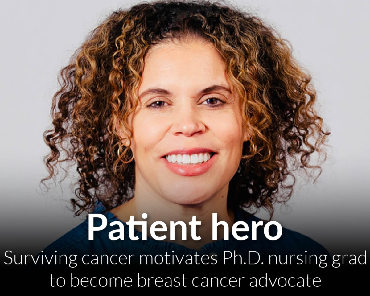 Surviving cancer motivates Ph.D. nursing grad to become breast cancer advocate