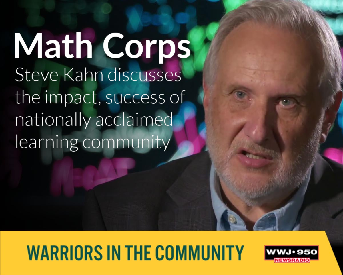 Warriors in the Community, Episode 11: Math Corps