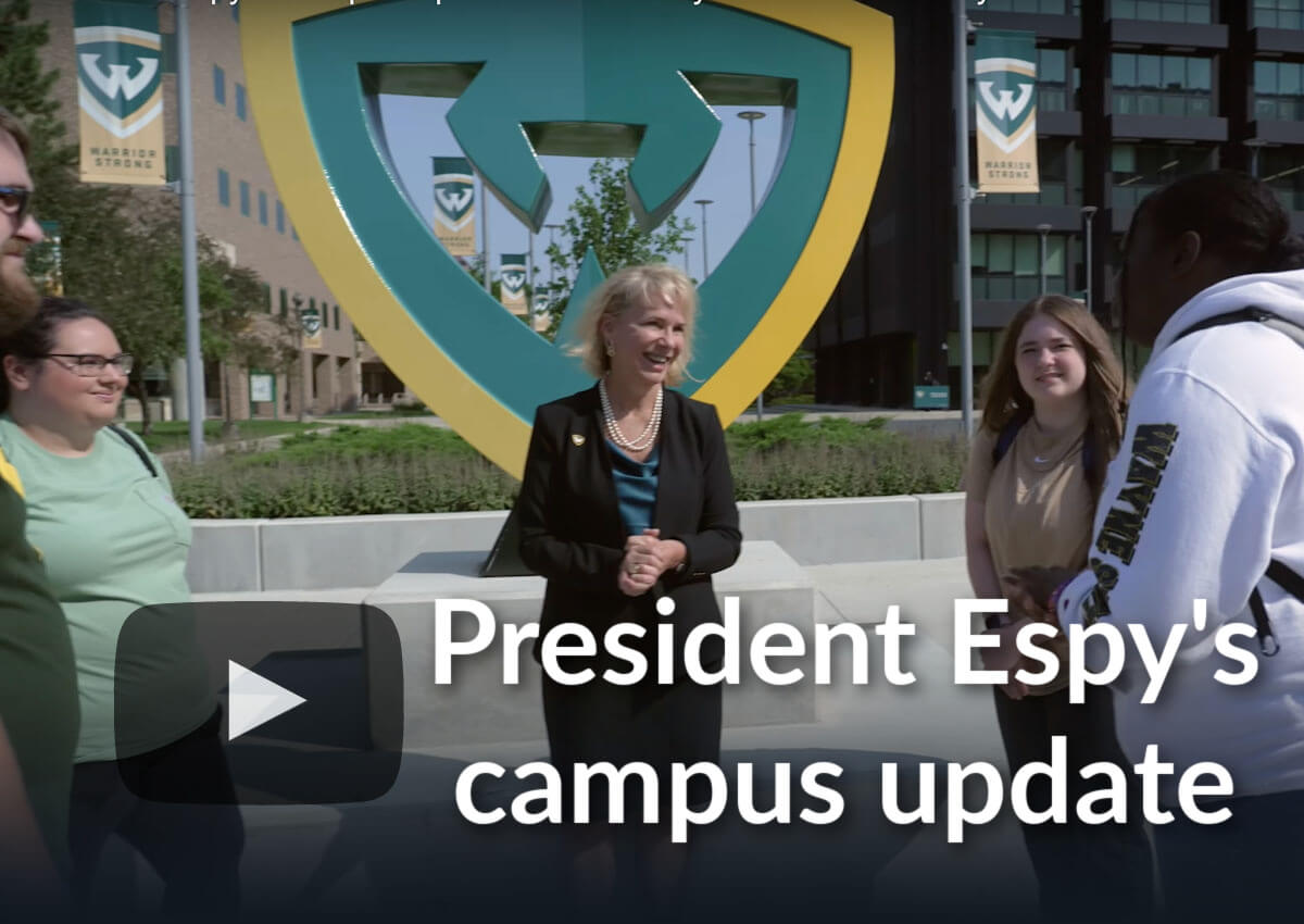 President Espy’s campus update