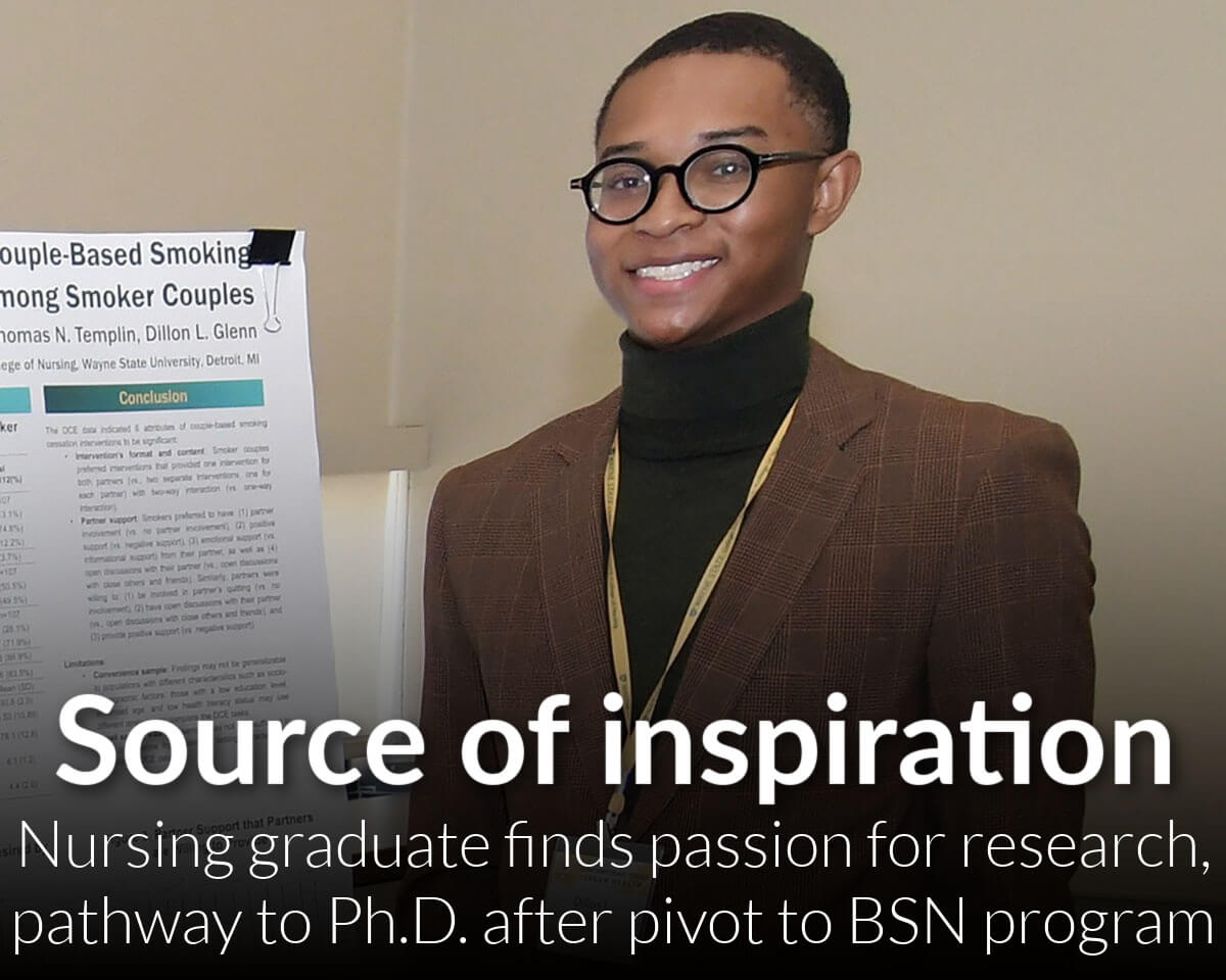 Nursing graduate finds passion for research and pathway to PhD after pivoting to BSN program