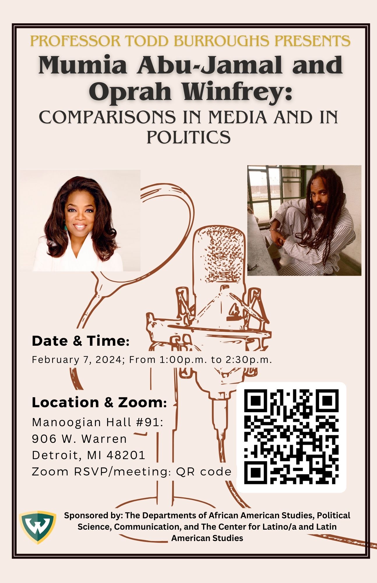 Mumia Abu-Jamal and Oprah Winfrey: Comparisons in media and politics