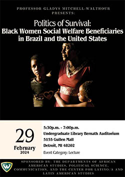 Politics of survival: Black women social welfare beneficiaries in Brazil and the United States