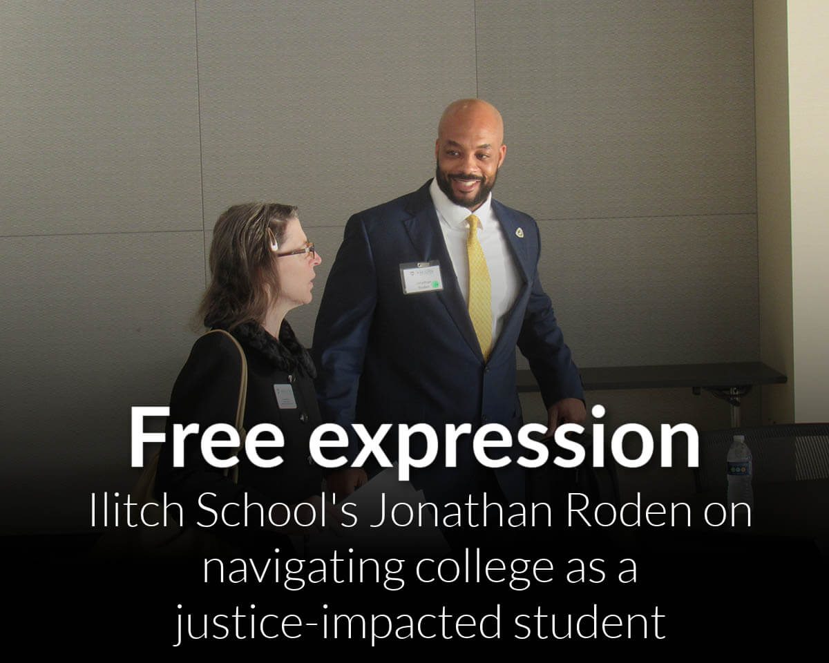 Ilitch School student and author Jonathan Roden talks navigating WSU as a justice impacted student
