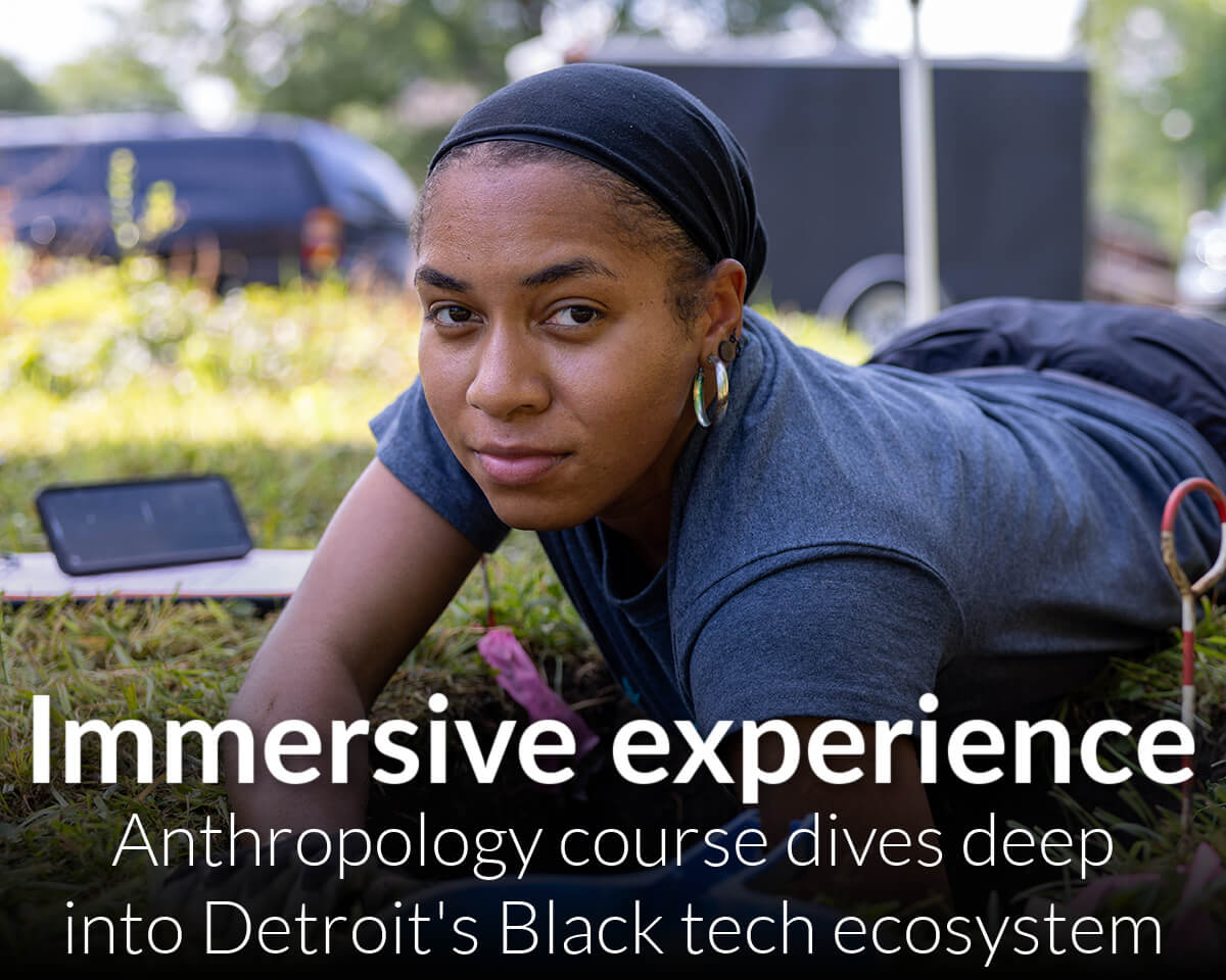 Anthropology course offers deep dive into Detroit's Black tech ecosystem