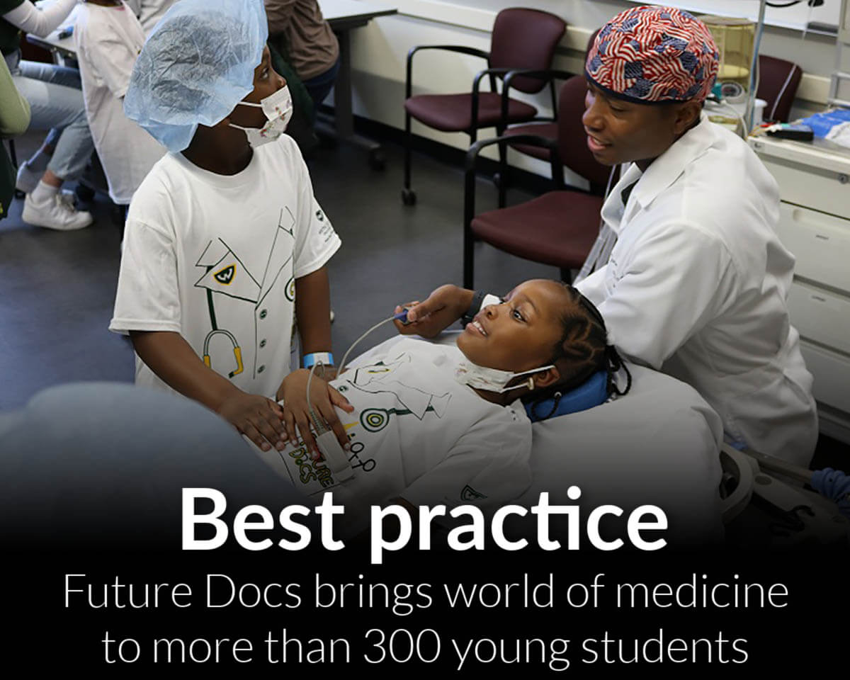 Future Docs brings world of medicine to more than 300 young students