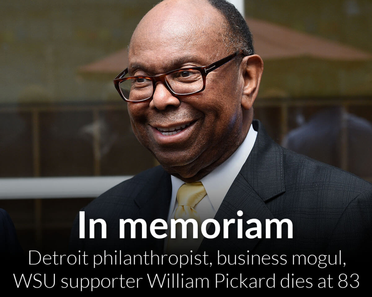 Detroit philanthropist and Wayne State School of Social Work supporter William Pickard dies at 83