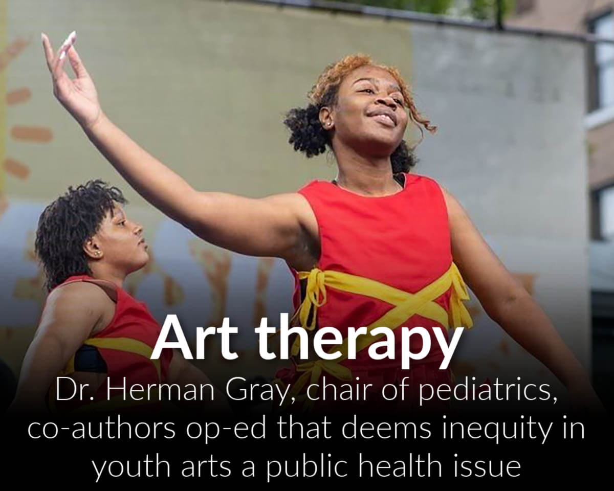 Crain’s Detroit Op-ed co-written by Dr. Herman Gray declares inequity in youth arts a public health issue