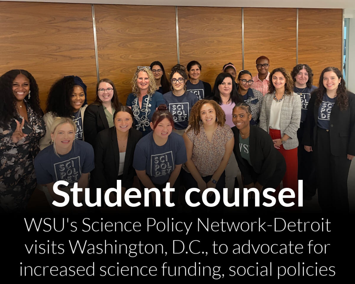 Students, scientists advocate for science funding and policies