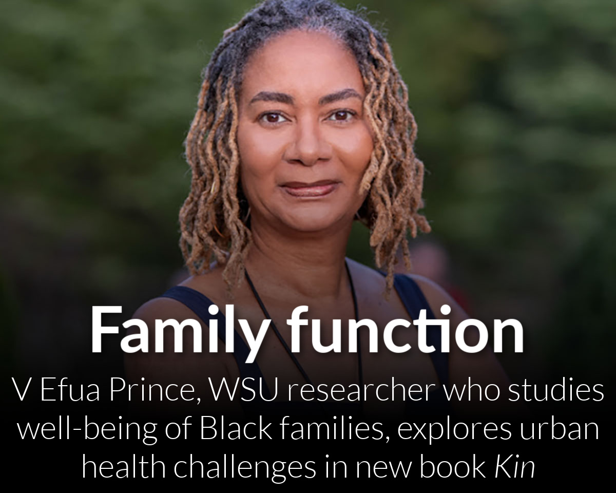 V Efua Prince explores urban health challenges in new book ‘Kin’ amid ongoing research on addiction and mental health