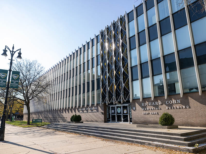 Photo of the Wayne State University College of Nursing