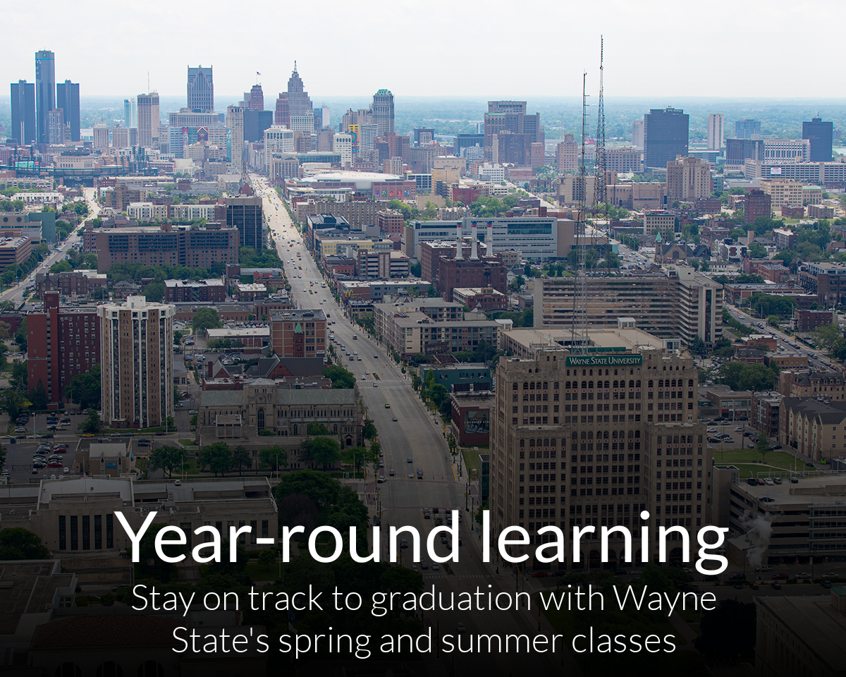 Year-round learning at Wayne State