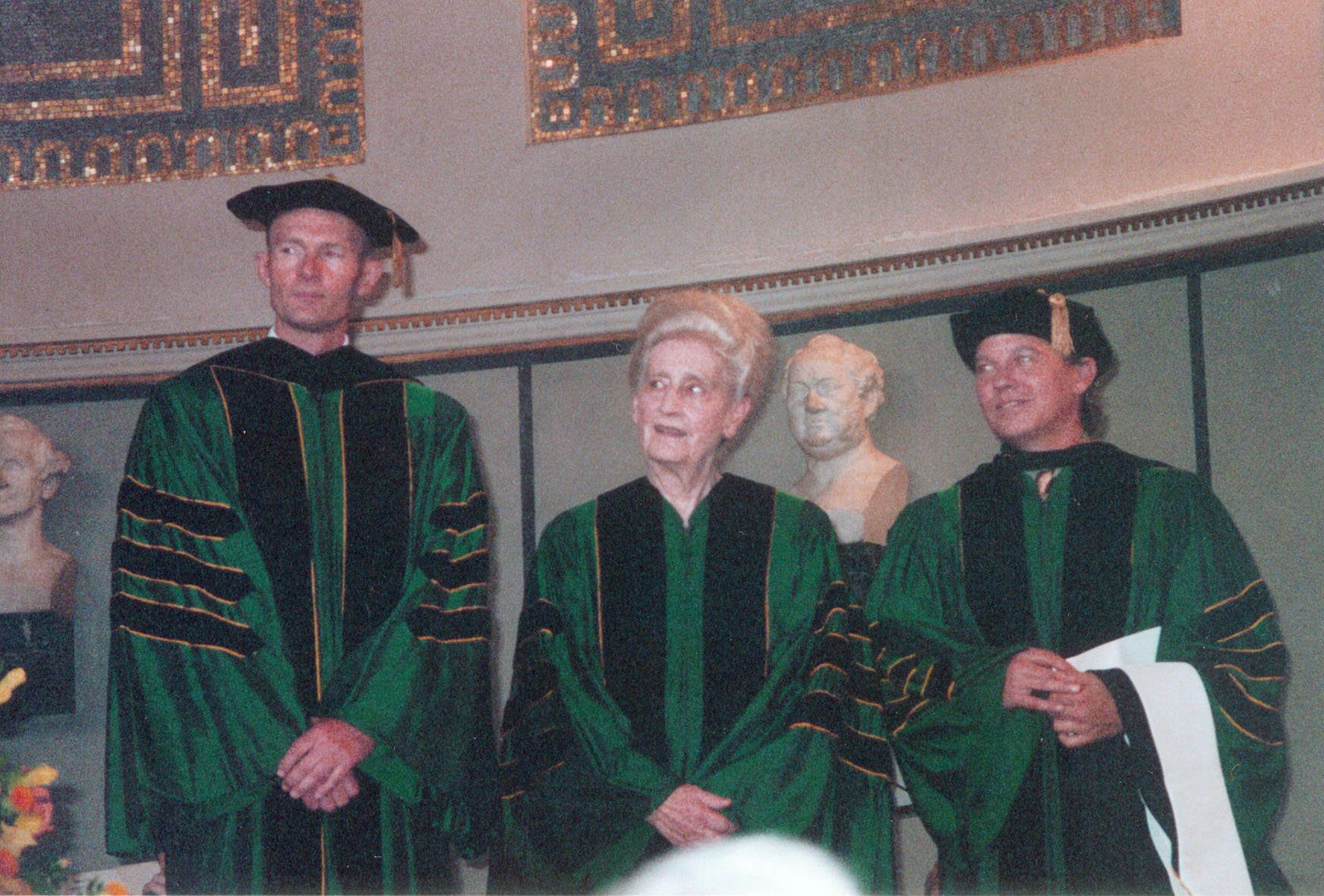 Mark Ferguson and Hans-Peter Soeder at the 50th celebration