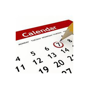 Mark Your Calendars!