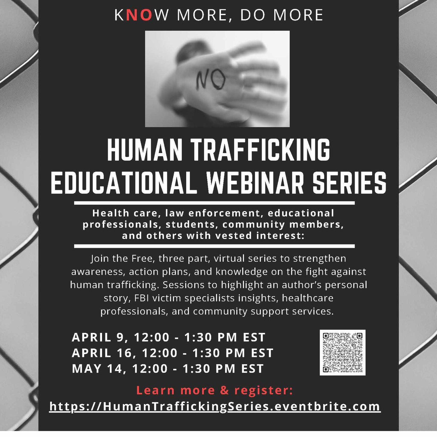 Human Trafficking Educational Webinar Series