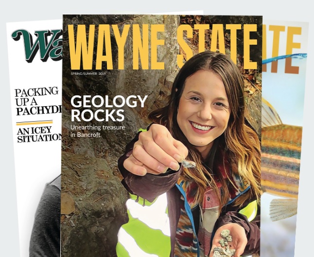 Read the latest issue of Wayne State magazine