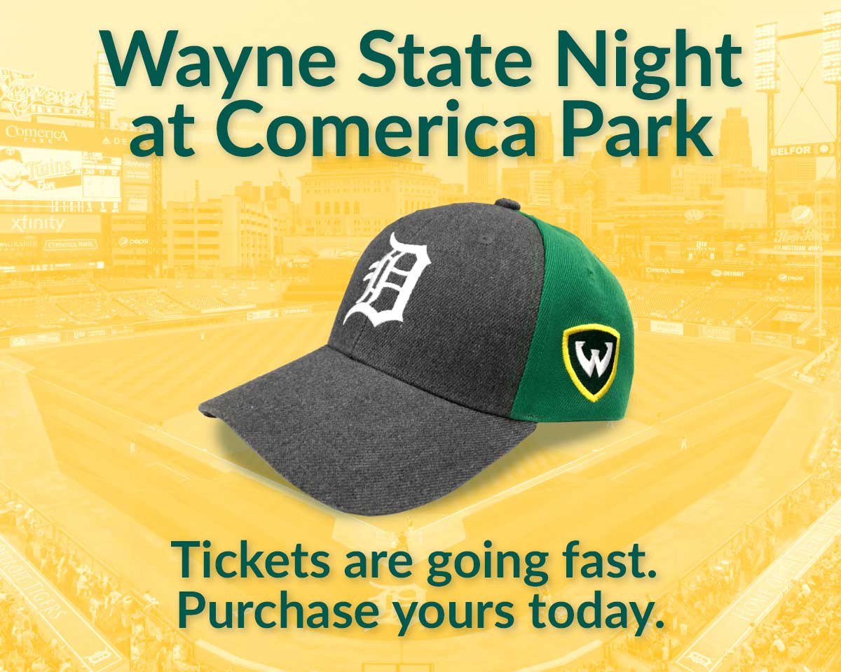 Join us for Wayne State Night at Comerica Park