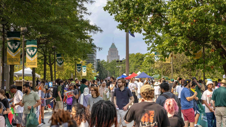 Wayne State welcomes nearly 7,000 new students, including one of its largest incoming undergraduate classes