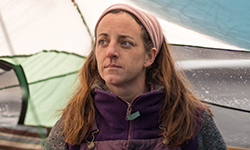 Alumna camps out in the cold for social justice goals