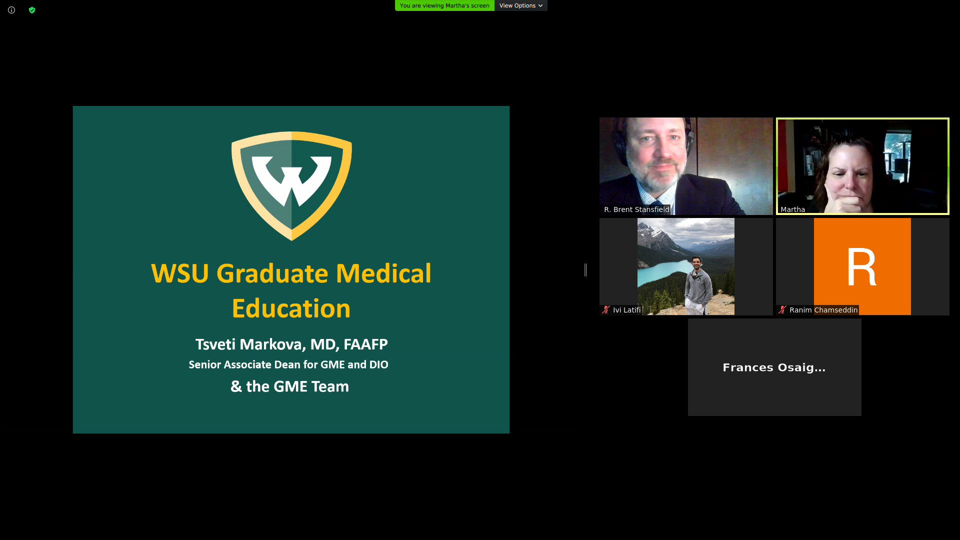 New resident physicians attend GME Orientation as virtual event, June 30