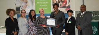 On Sept. 18 Wayne State became the first university in Michigan to receive the Michigan Breastfeeding Network’s Breastfeeding Friendly Workplace Gold Award.