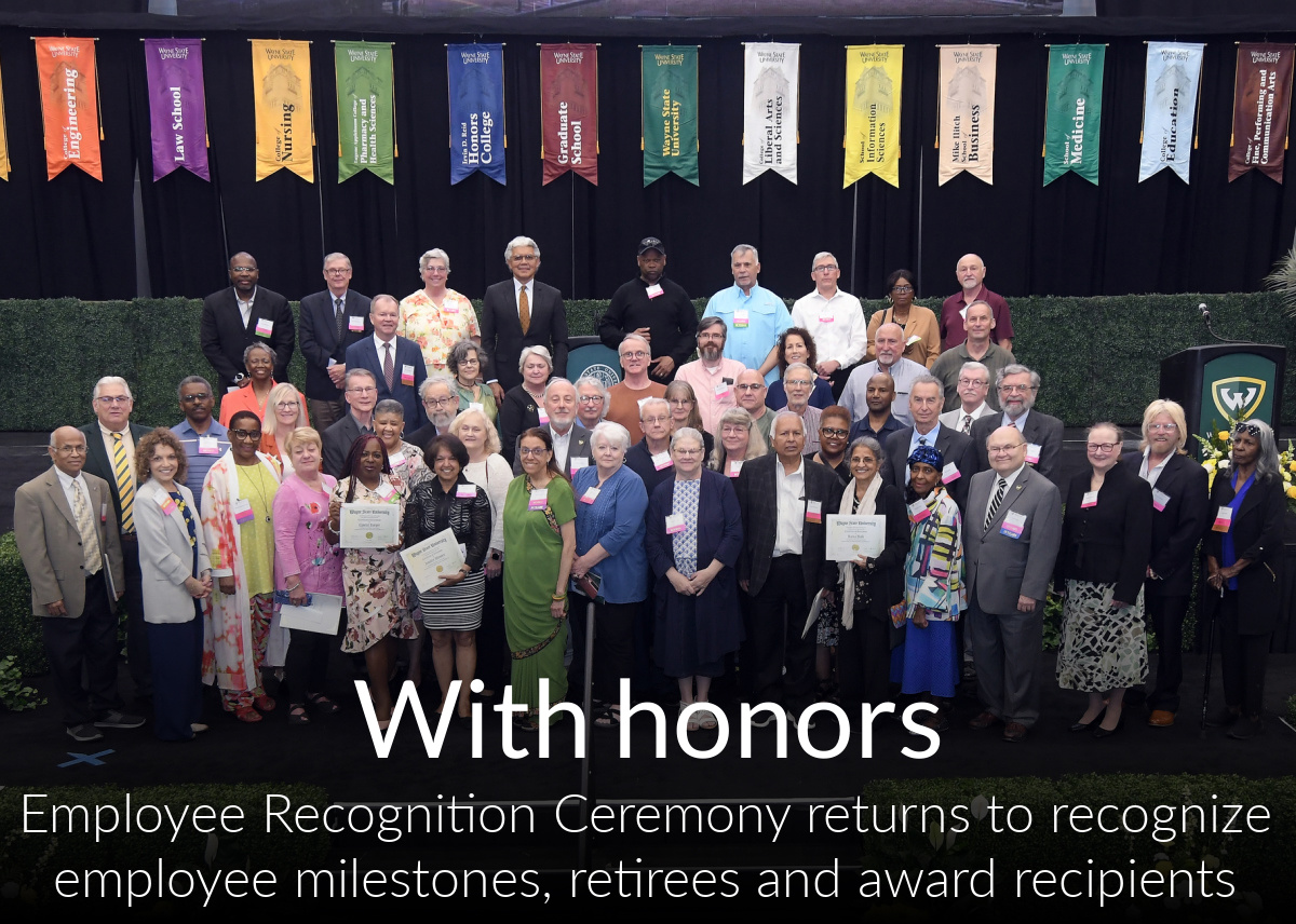 Employee Recognition Ceremony returns to honor employee milestones, retirees and award recipients